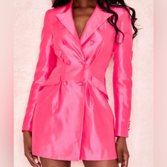 House of CB Laurica Pink Blazer Dress - Picture 2 of 7